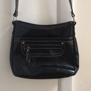 Nine & Co. Black Purse with Shoulder Strap